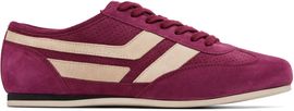 TOM FORD TOM FORD Purple Perforated Suede Brook Sneakers