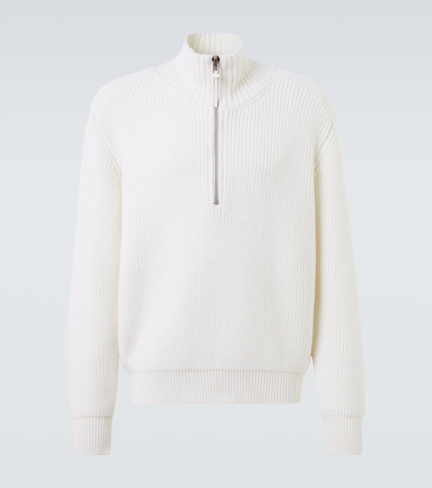 極美品☆TOM FORD トムフォード 2022年製 MAK1191 カシミヤ100％ ZIPデザイン 長袖 ニット ホワイト XXS イタリア製 正規品 レディース TOM FORD - 極美品☆TOM FORD トムフォード 2022年製 MAK1191 カシミヤ