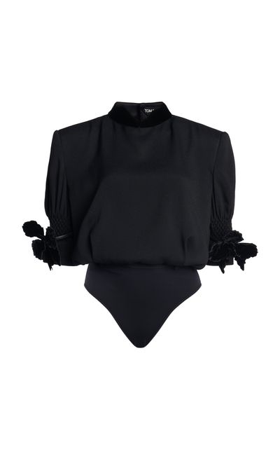 Tom Ford Tom Ford Satin Evening TShirt Bodysuit