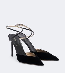 Tom Ford Tom Ford Selen velvet slingback pumps
