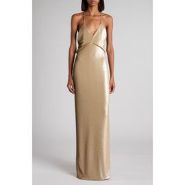 TOM FORD TOM FORD Sequin Embroidered Tulle Gown