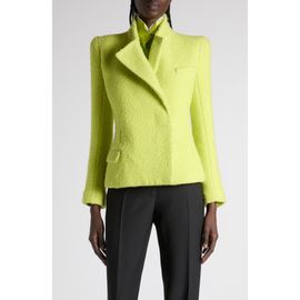TOM FORD TOM FORD Sequin Tweed Double Breasted Jacket