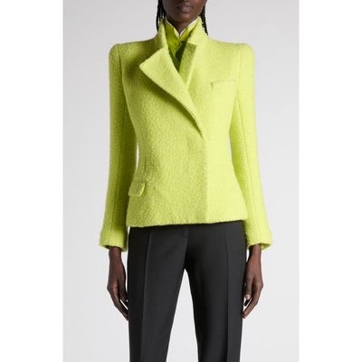 TOM FORD TOM FORD Sequin Tweed Double Breasted Jacket