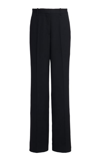 Tom Ford Tom Ford Sharp Grain De Poudre Wool Boyfriend Pants