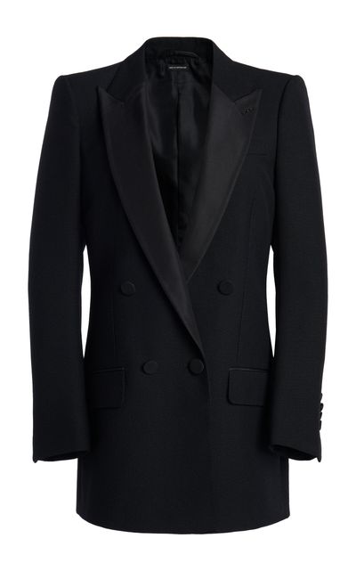 Tom Ford Tom Ford Sharp Wool DoubleBreasted Tuxedo Blazer