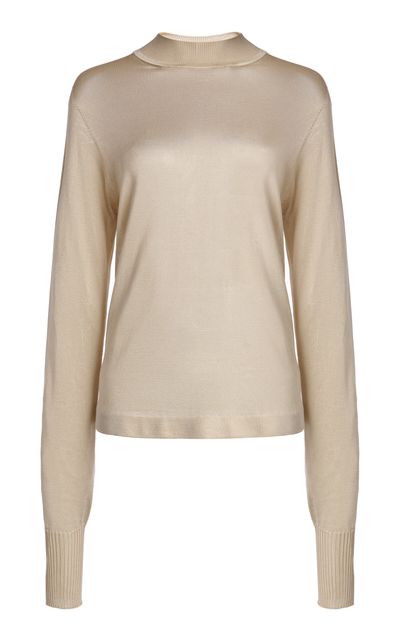 Tom Ford Tom Ford Sheer Silk Crewneck Knit