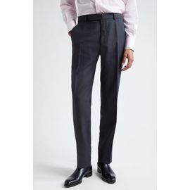 TOM FORD TOM FORD Shelton Mohair, Wool & Silk Trousers