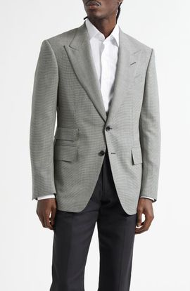 TOM FORD TOM FORD Shelton Sharkskin Sport Coat