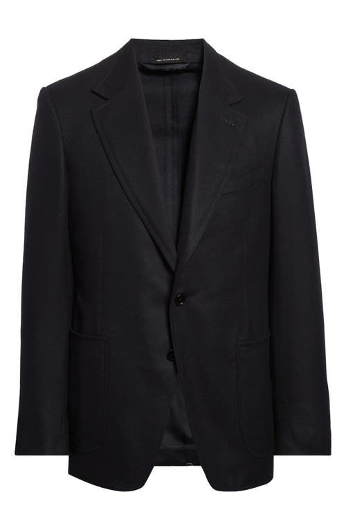 TOM FORD TOM FORD Shelton Wool & Cashmere Beaver Felt Sport Coat