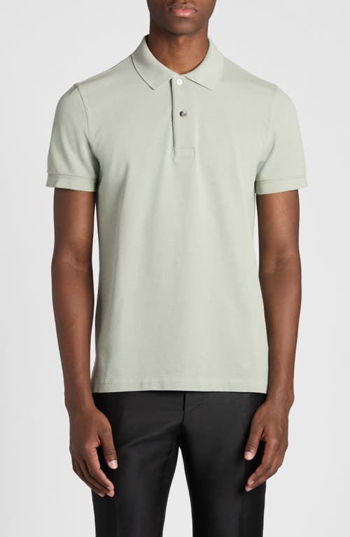 TOM FORD TOM FORD Short Sleeve Cotton Piqué Polo