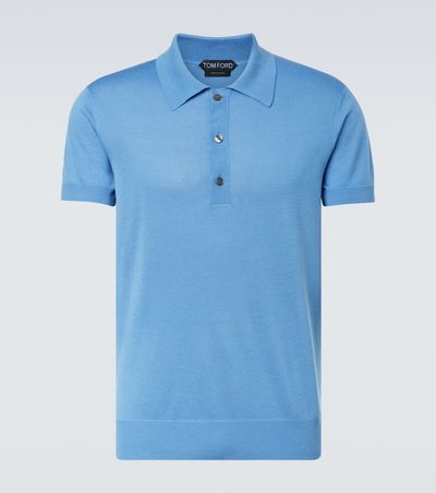Tom Ford Tom Ford Silk and linen polo sweater