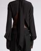 TOM FORD TOM FORD Silk Draped Tux Jumpsuit - 3