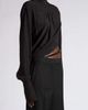 TOM FORD TOM FORD Silk Draped Tux Jumpsuit - 4
