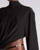 TOM FORD TOM FORD Silk Draped Tux Jumpsuit - 5