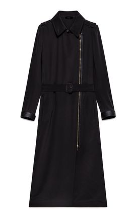 Tom Ford Tom Ford Silk Fluid ZipFront Trench Coat