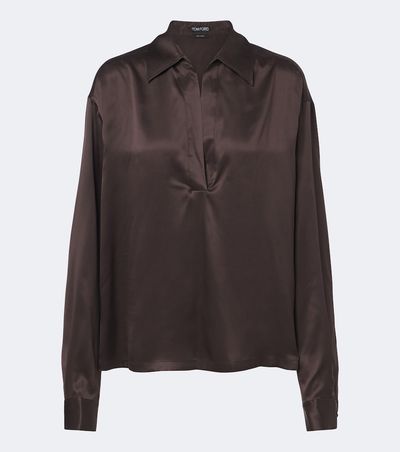Tom Ford Tom Ford Silk satin blouse