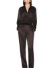 TOM FORD TOM FORD Silk Satin Polo Top - 4