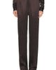 TOM FORD TOM FORD Silk Satin Straight Leg Pant - 1
