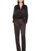 TOM FORD TOM FORD Silk Satin Straight Leg Pant - 5