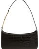 TOM FORD TOM FORD Small Arc Croc Embossed Leather Shoulder Bag - 3