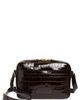 TOM FORD TOM FORD Small Croc Embossed Leather Messenger Bag - 1