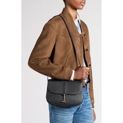 TOM FORD TOM FORD Small Kara Grain Leather Crossbody Bag