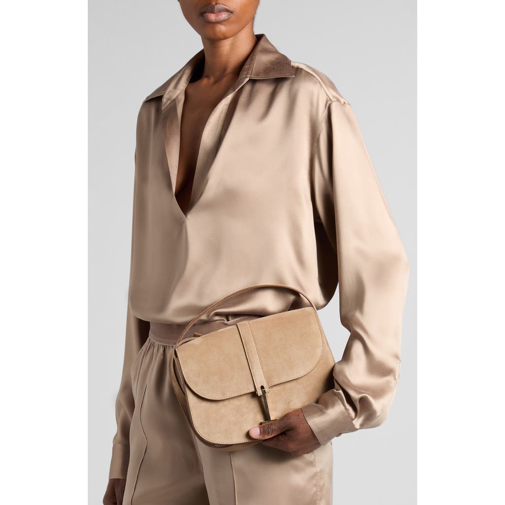 TOM FORD TOM FORD Small Kara Suede Crossbody Bag