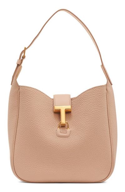 TOM FORD TOM FORD Small Monarch Leather Hobo Bag