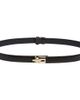 TOM FORD TOM FORD Snakeskin Embossed Sheepskin Leather Belt - 1