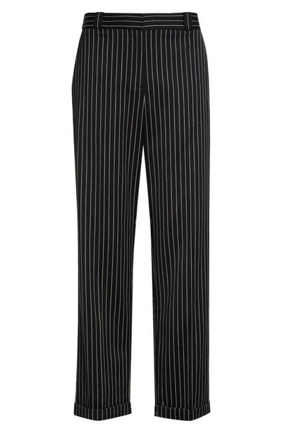 TOM FORD TOM FORD Stripe Wool & Cotton Barathea Pants