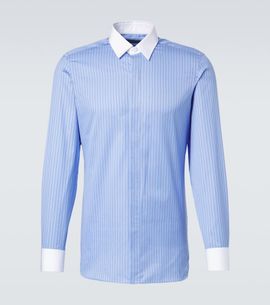 Tom Ford Tom Ford Striped cotton satin shirt