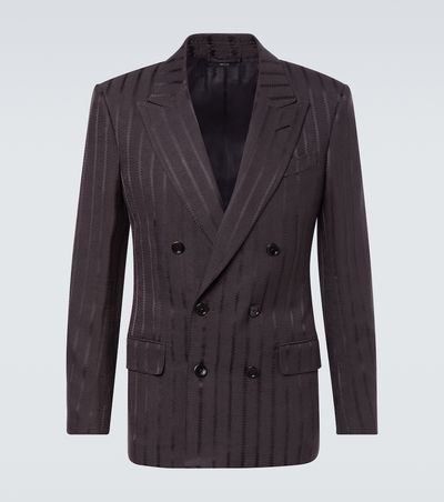 Tom Ford Tom Ford Striped jacquard blazer
