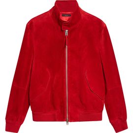TOM FORD TOM FORD Suede Harrington Jacket