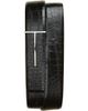 TOM FORD TOM FORD T-Buckle Croc Embossed Reversible Leather Belt - 1