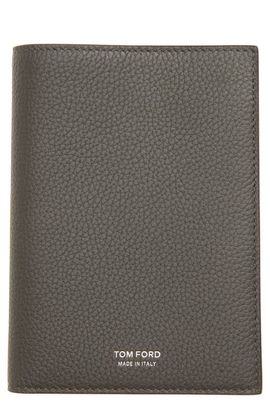 TOM FORD TOM FORD T-Line Leather Passport Holder