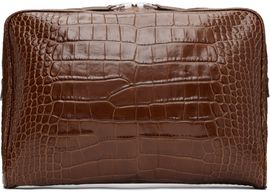 TOM FORD TOM FORD Tan Minimal Laptop Pouch