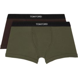 TOM FORD TOM FORD Two-Pack Multicolor Cotton Boxer Briefs