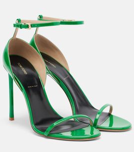 Tom Ford Tom Ford Vertigo patent leather sandals