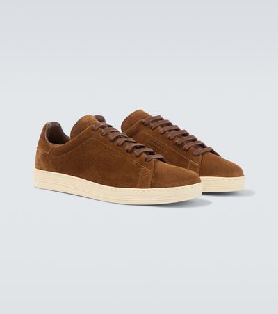 Tom Ford Tom Ford Warwick perforated suede sneakers