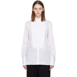 TOM FORD TOM FORD White Fine Cotton Tuxedo Shirt