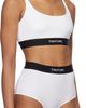 TOM FORD TOM FORD White Modal Signature Bralette - 2