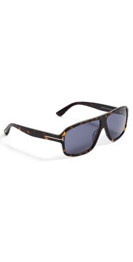 Tom Ford Tom Ford William 02 Sunglasses SHINY CLASSIC DARK HAVANA One