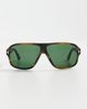 Tom Ford Tom Ford William Sunglasses Shiny Khaki Green Havana One - 2