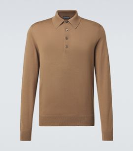 Tom Ford Tom Ford Wool gauge polo sweater