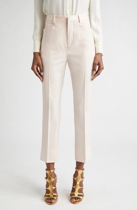 TOM FORD TOM FORD Wool Stretch Grain de Poudre Tailored Pants