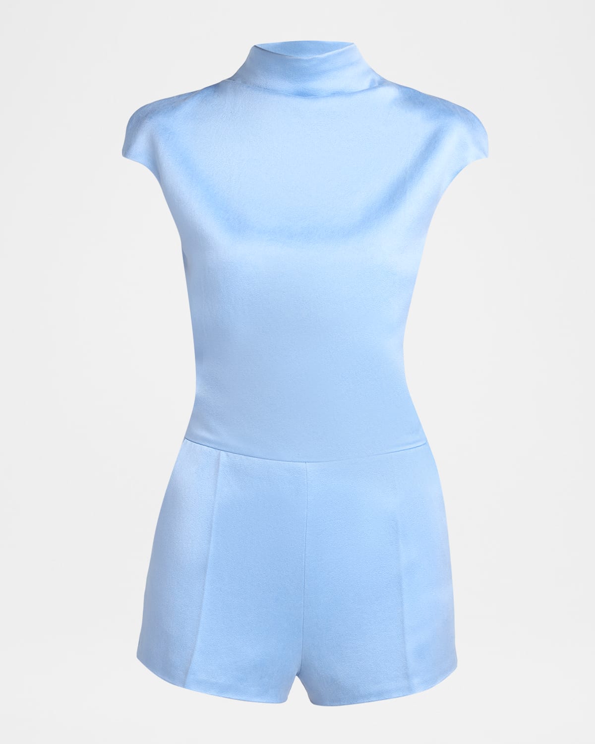 TOM FORD Washed Cotton Silk Blend Duchess Romper