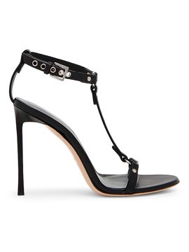 TOM FORD Women's 105MM Leather T-Strap Sandals