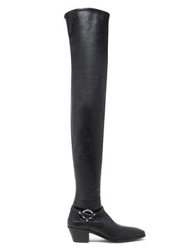 TOM FORD Women's 45MM Leather Over-The-Knee Boots