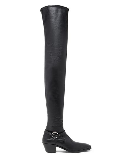 TOM FORD Women's 45MM Leather Over-The-Knee Boots