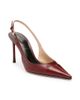 TOM FORD Women's 85MM Leather Slingback Pumps - 2